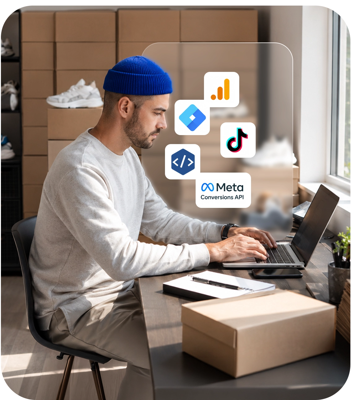 Herramientas de tracking y catálogos para campañas en Wendo