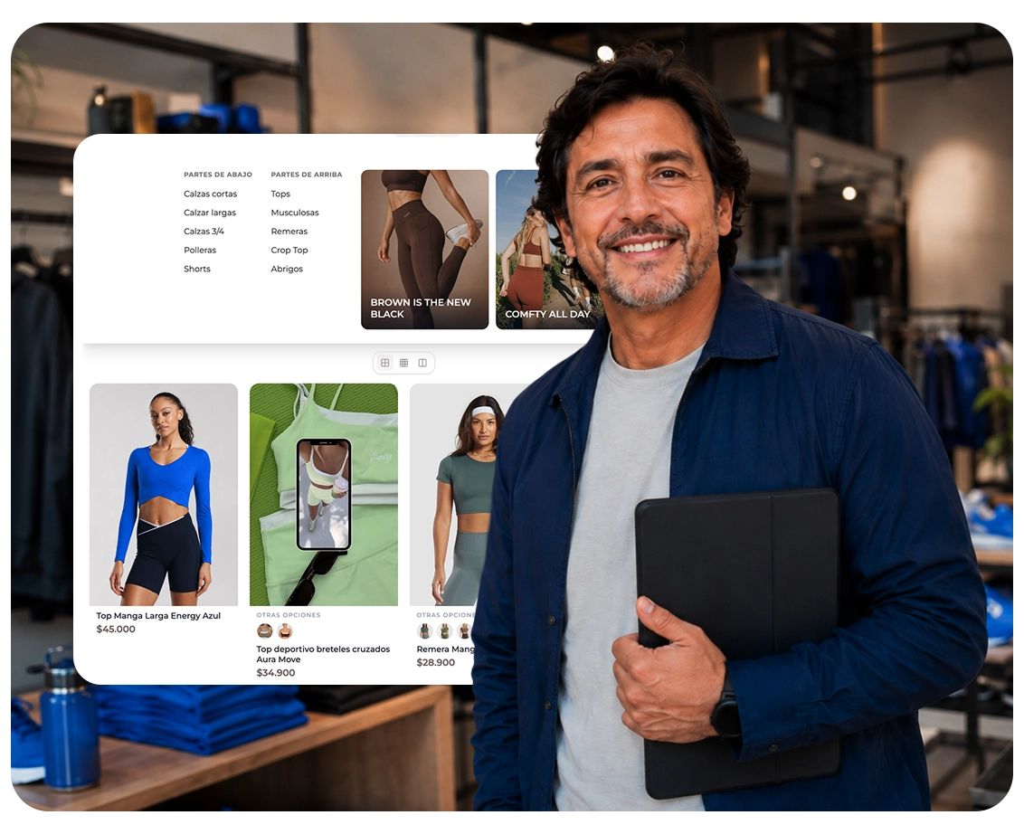 Publicación de una tienda online lista para vender
